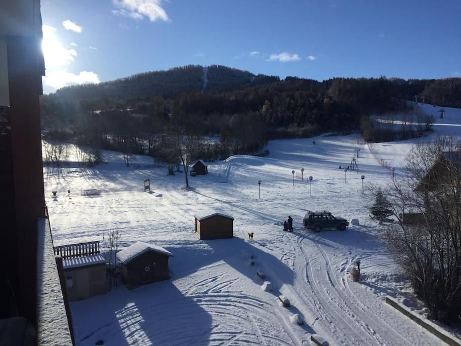 Appart très ensoleillé 7 pers au pied des pistes Ancelle Esterno foto