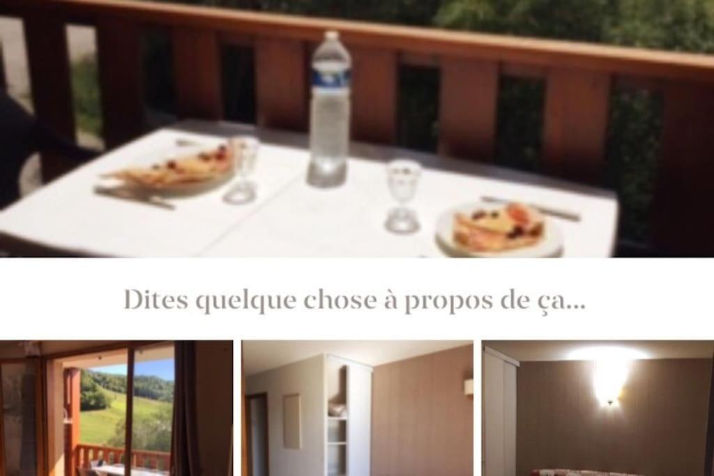 Appart très ensoleillé 7 pers au pied des pistes Ancelle Esterno foto